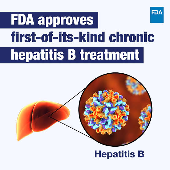 FDA Drugs and Biologics on X: "FDA approved a new first-in-class treatment for certain adults with chronic hepatitis B virus (HBV) infection. https://t.co/PsuhuAgu66 For some patients, it may allow viral control even